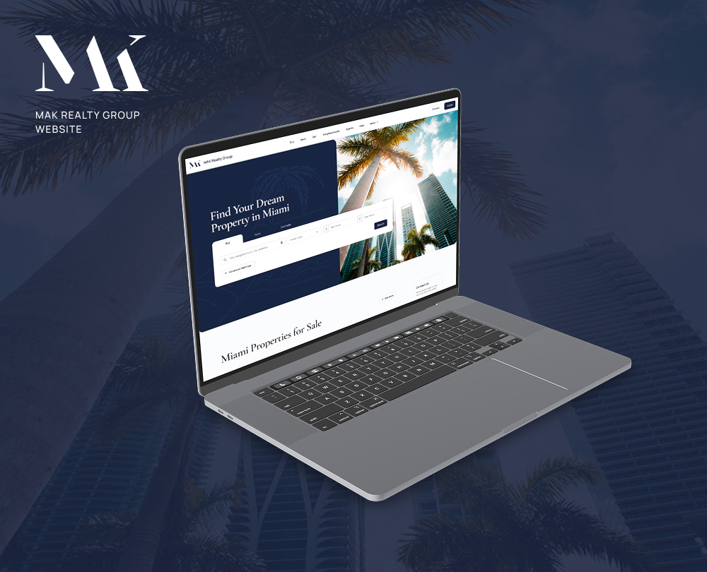 MAK Realty Group Zillow-like Real Estate Platform