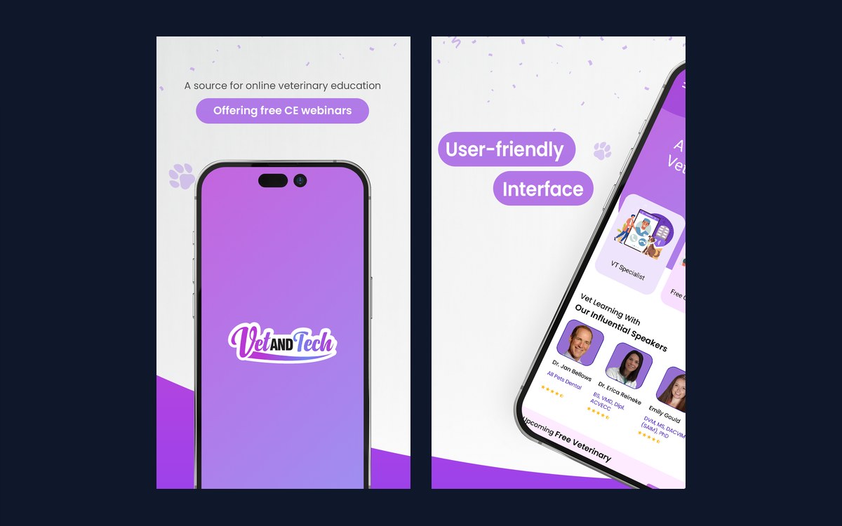 Vet and Tech — Mobile