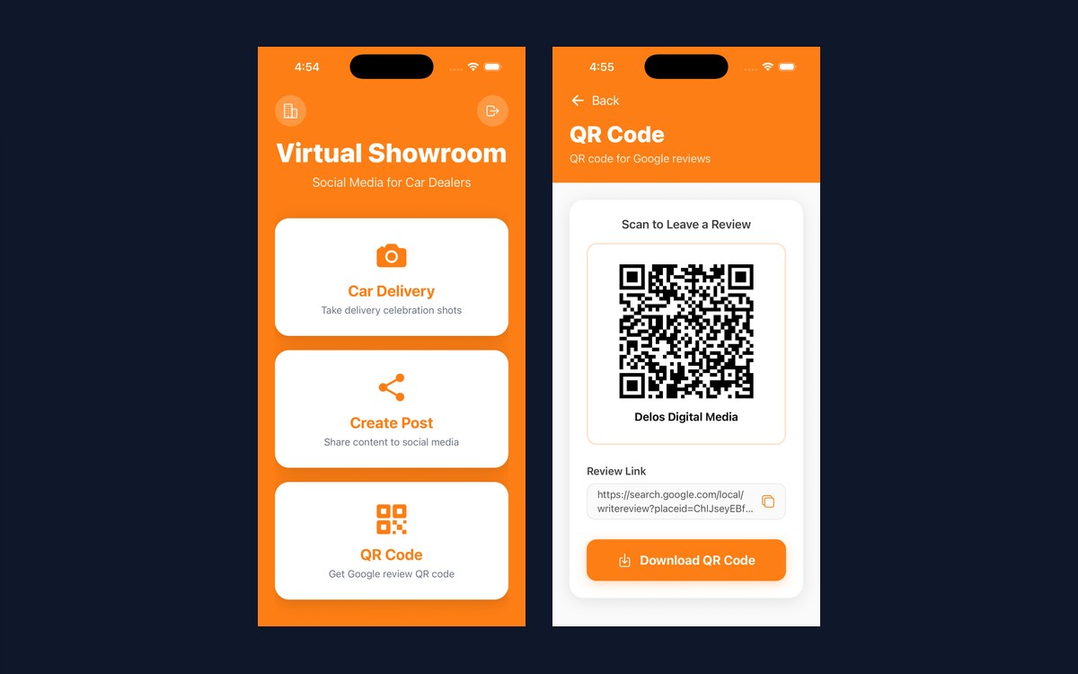 Virtual Show Room — Mobile