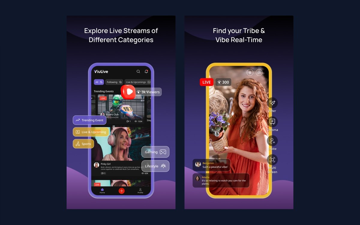 ViuLive — Mobile